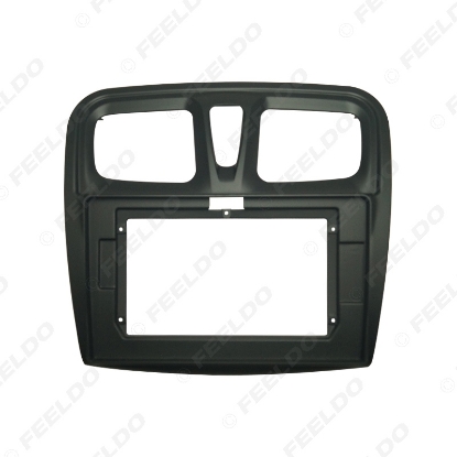 Picture of Car Audio 9"/10.1" Big Screen Head Unit Dash Fascia Panel Frame Kit Adapter For For Renault Sandero(13-19)/Logan(13-19)/Symbol(13-21)