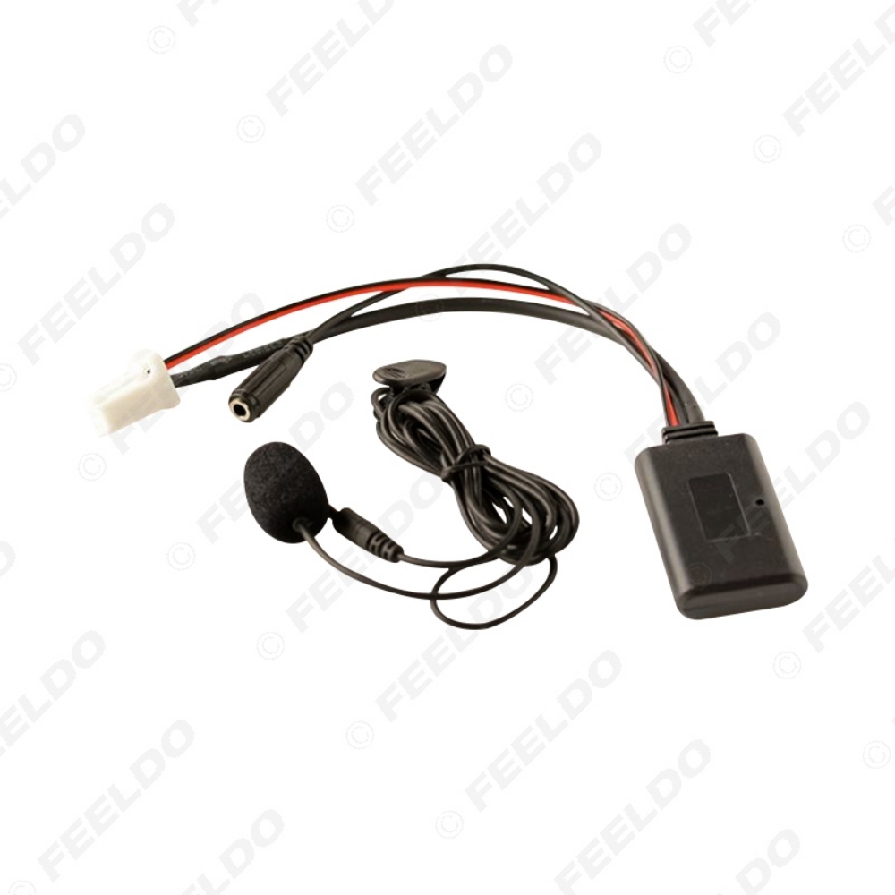 Picture of Car Aux-in Wireless Bluetooth Adapter Module Audio Radio Receiver With Micphone For Teana Tiida Murano X-Xrail Aux Cable