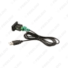 Picture of Car 2.0 USB Data Adapter Switch Button Cable wiring Harness For Universal Car Models USB Cable Audio Adapter