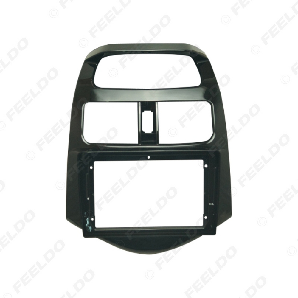Picture of Car Audio 9" Big Screen DVD Fascia Frame Adapter For Daewoo Matiza Chevrolet Spark Beat 2Din Radio Dash Panel Frame Kit