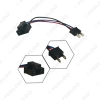 Picture of Car 12V/24V H7 To H4 Plug Power Cable Wire Harness Extension Cable for HID Conversion Kit Ballast to Stock Cable