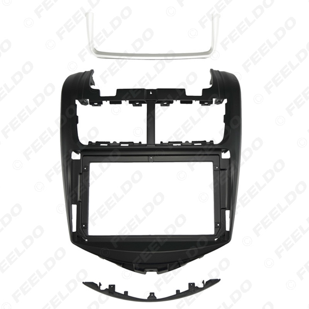 Picture of Car Audio 9" Big Screen DVD Fascia Frame Adapter For Chevrolet Aveo 14-19 2Din Dash Installation Panel Frame Kit