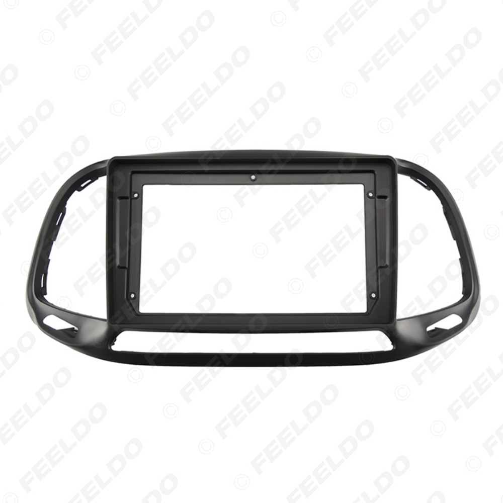 Picture of Car Audio 9" Big Screen DVD Fascia Frame Adapter For Fait Doblo 2015 2Din Dash Installation Panel Frame Kit