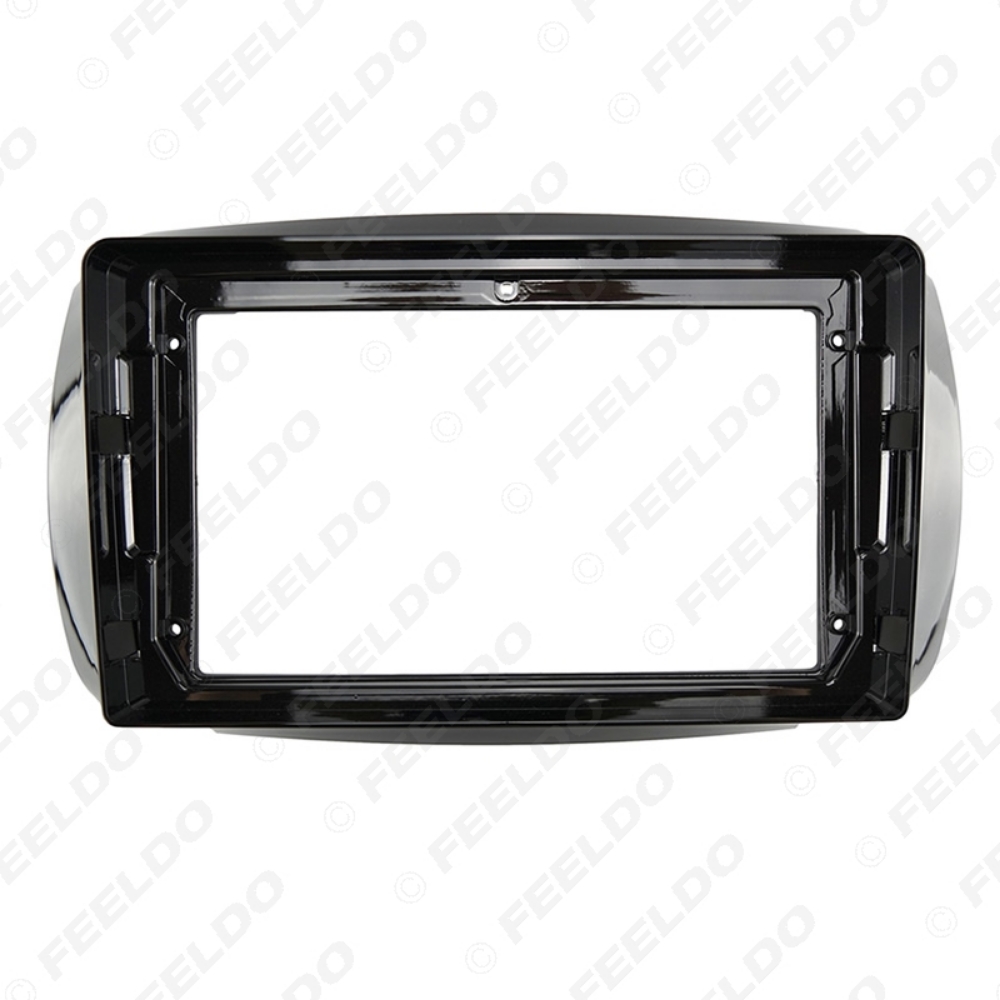 Picture of Car Audio 9" Big Screen Fascia Frame Adapter For Mercedes-Benz Smart for Two/Four 2Din Dash Installation Panel Frame Kit