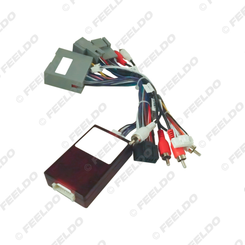 Picture of Car Audio Wiring Harness with Canbus Box For Ford F-150 Aftermarket 16pin CD/DVD Stereo Installation Wire Adapter