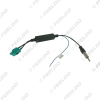 Picture of Car Radio Antenna Male Dual Fakra Amplifier Booster Adapter for Volkswagen Audi Cayenne Vehicle Signal Aerial FM Antenna