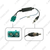 Picture of Car Radio Antenna Male Dual Fakra Amplifier Booster Adapter for Volkswagen Audi Cayenne Vehicle Signal Aerial FM Antenna
