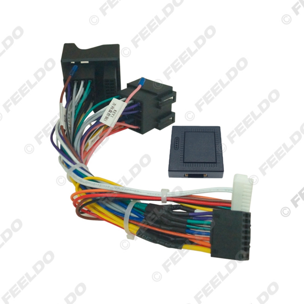 Picture of Car Audio Wiring Harness with Canbus Box For Opel 08-15 Aftermarket 16pin CD/DVD Stereo Installation Wire Adapter