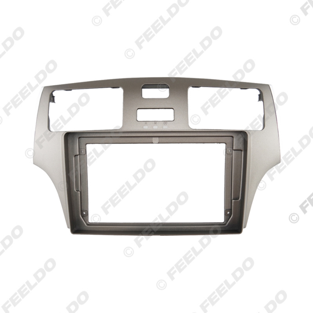 Picture of Car Audio 9" Big Screen DVD Fascia Frame Adapter For Toyota Windom ES300 2Din Dash Installation Panel Frame Kit