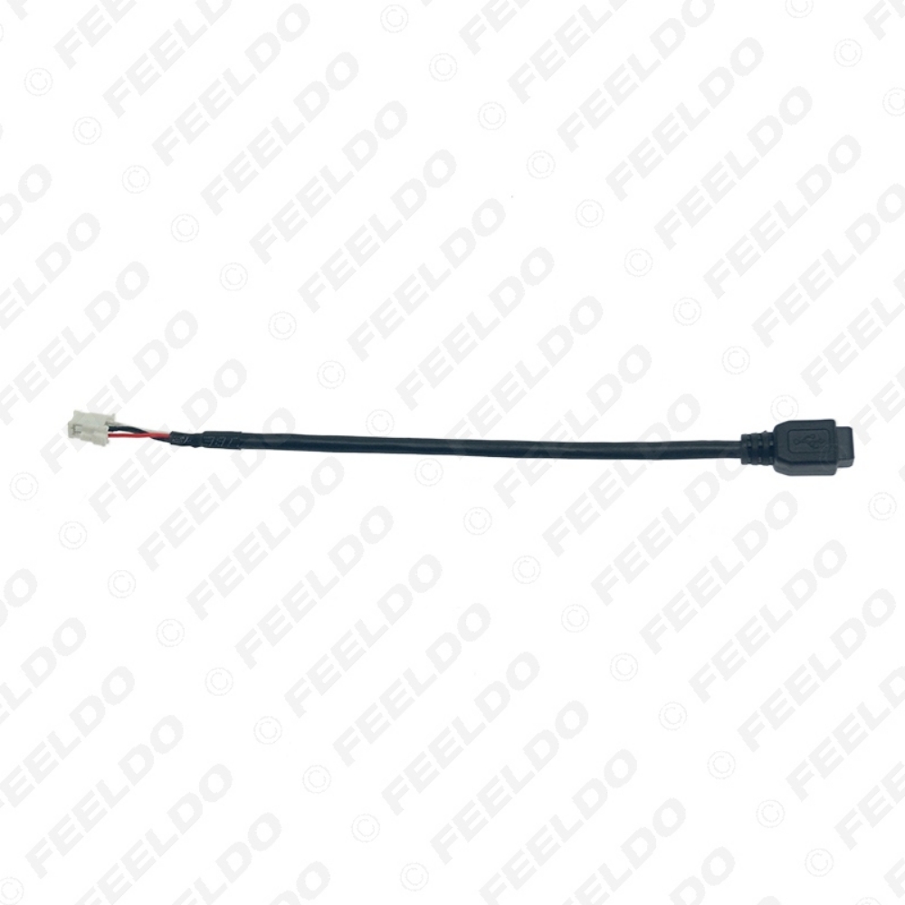 Picture of Car Audio Input Media Data Wire Mini USB To 4Pin Cable Adapter For Nissan Ford USB AUX Cable