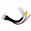 Picture of Car Parking Rear Camera Video Plug Converter Cable For Mazda 3 Audio Head Units Wire Harness With Parking Wire