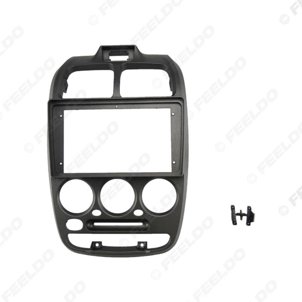 Picture of Car 2Din Audio Face Plate Fascia Frame For Hyundai Verna 9" Big Screen Radio Stereo Panel Dash Mount Refitting Kit