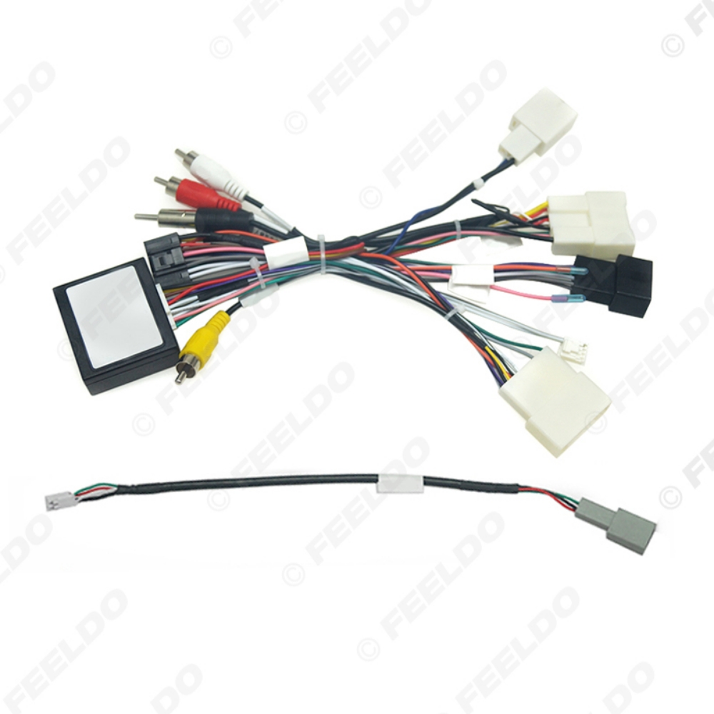 Picture of Car Audio Android 16Pin Wiring Cable Adapter With Canbus For Toyota Camry(2018+)/Avalon(2019+)/Sienna(18-20)/Corolla(2020+)