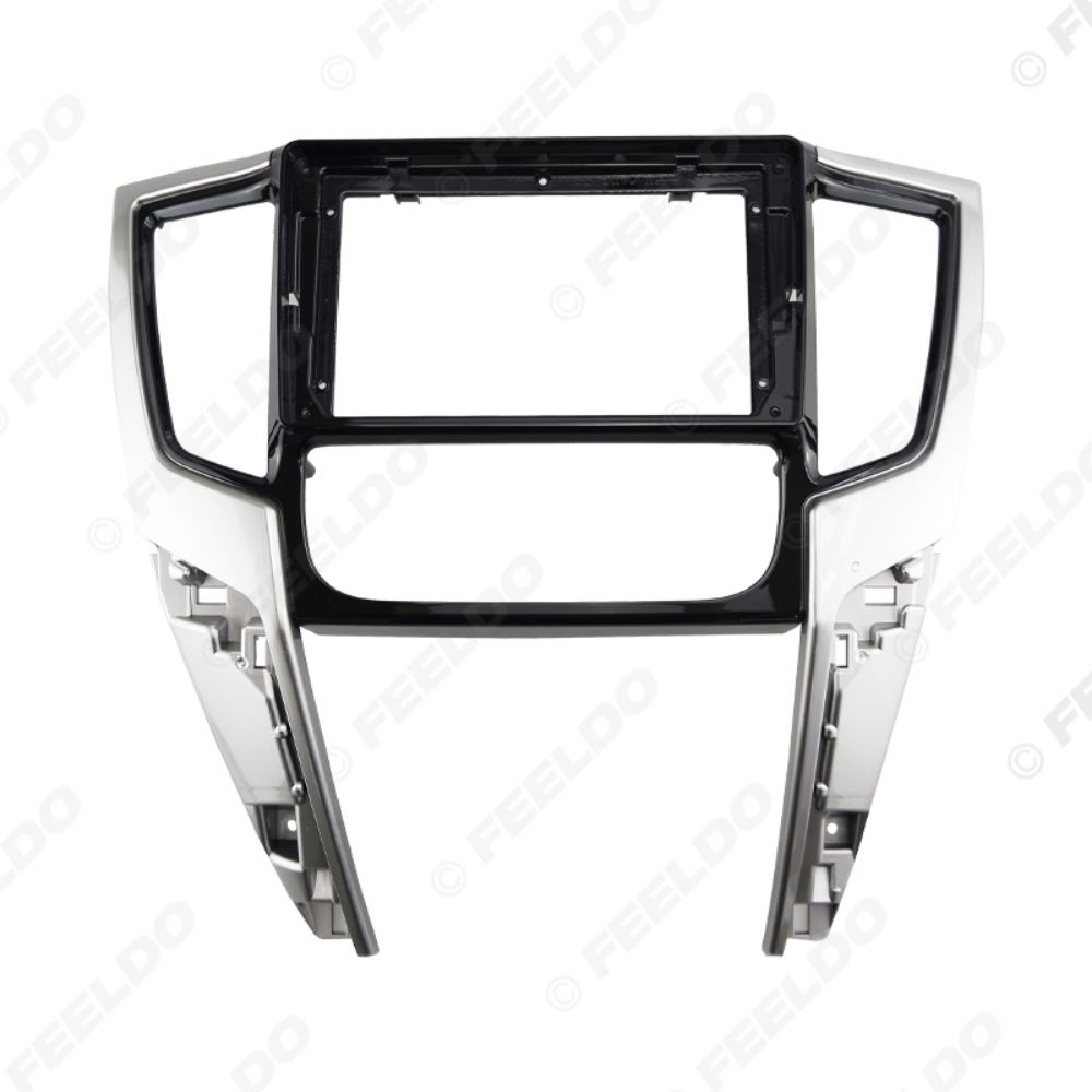 Picture of Car 2Din Audio Face Plate Fascia Frame For Mitsubishi Triton (LHD/RHD) 9" Big Screen Radio Stereo Panel Dash Mount Refitting Kit