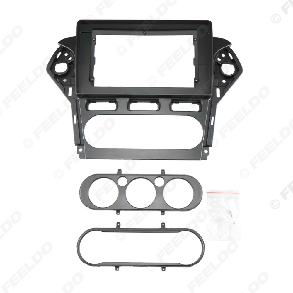 Picture of Car 2Din Audio Face Plate Fascia Frame For Ford Mondeo 10.1" Big Screen Radio Stereo Panel Dash Mount Refitting Kit