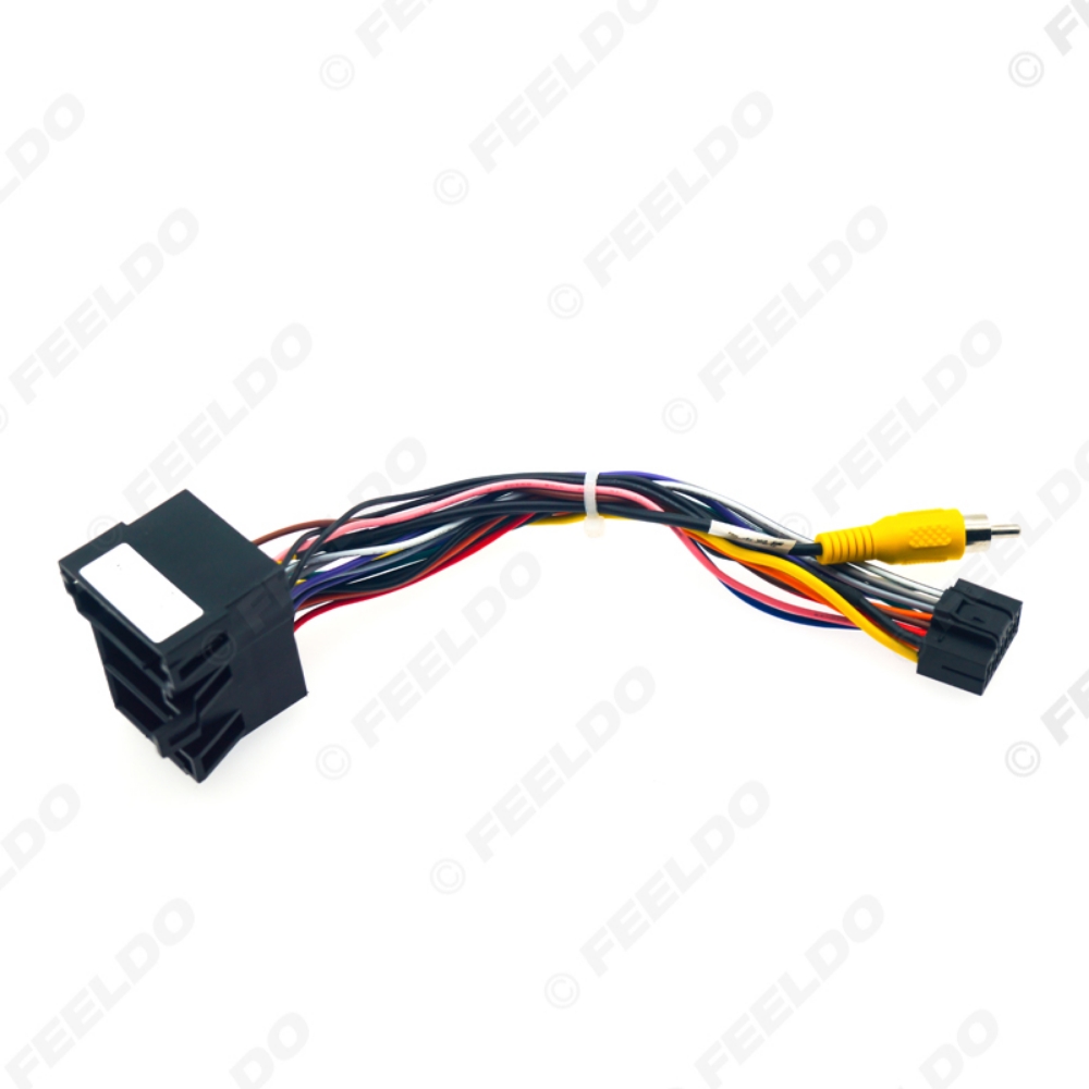 Picture of Car Audio Wiring Harness For JAC Refine S2 2015 Aftermarket 16pin CD/DVD Stereo Installation Wire Adapter