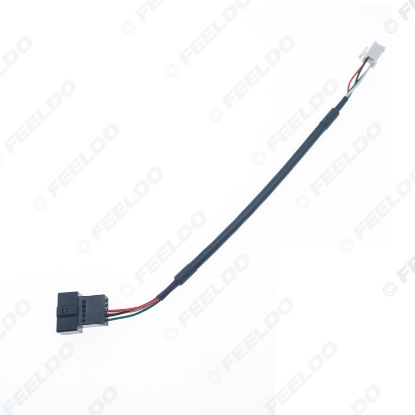 Picture of Car Radio Audio 10Pin to 4Pin Socket Cable for Great Wall H1 USB Wire Extension Connector Adapter 