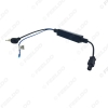 Picture of Car Radio Antenna Aerial Adaptor For Volkswagen Audi Citroen Ford Renault Bent Plug Cable Fakra Male Connector With Amplifier  