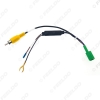 Picture of Car Parking Reverse Rear Camera Video Plug Converter Cable Adapter For Isuzu D-MAX/Mitsubishi/Suzuki Car MP5 Cable