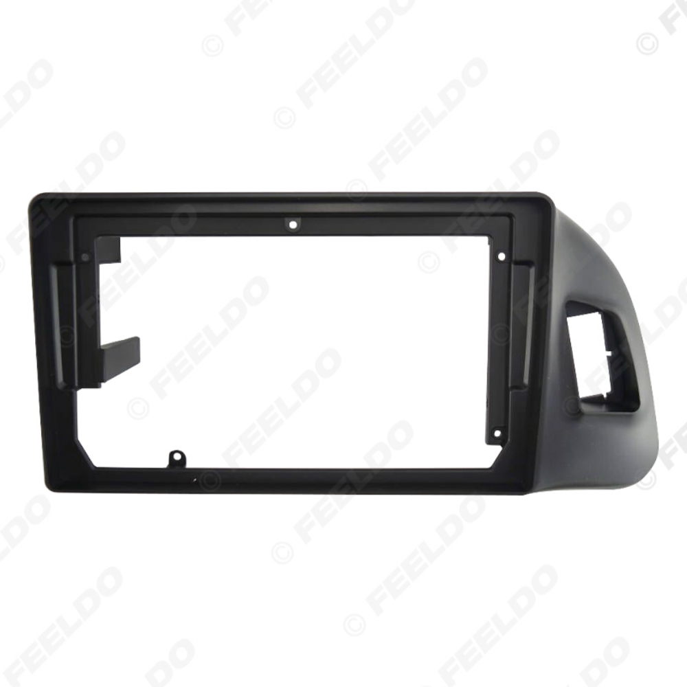 Picture of Car Audio Fascia Frame Adapter ForAudi Q5 09-18 9" Big Screen 2DIN Dash Fitting Panel Frame Kit