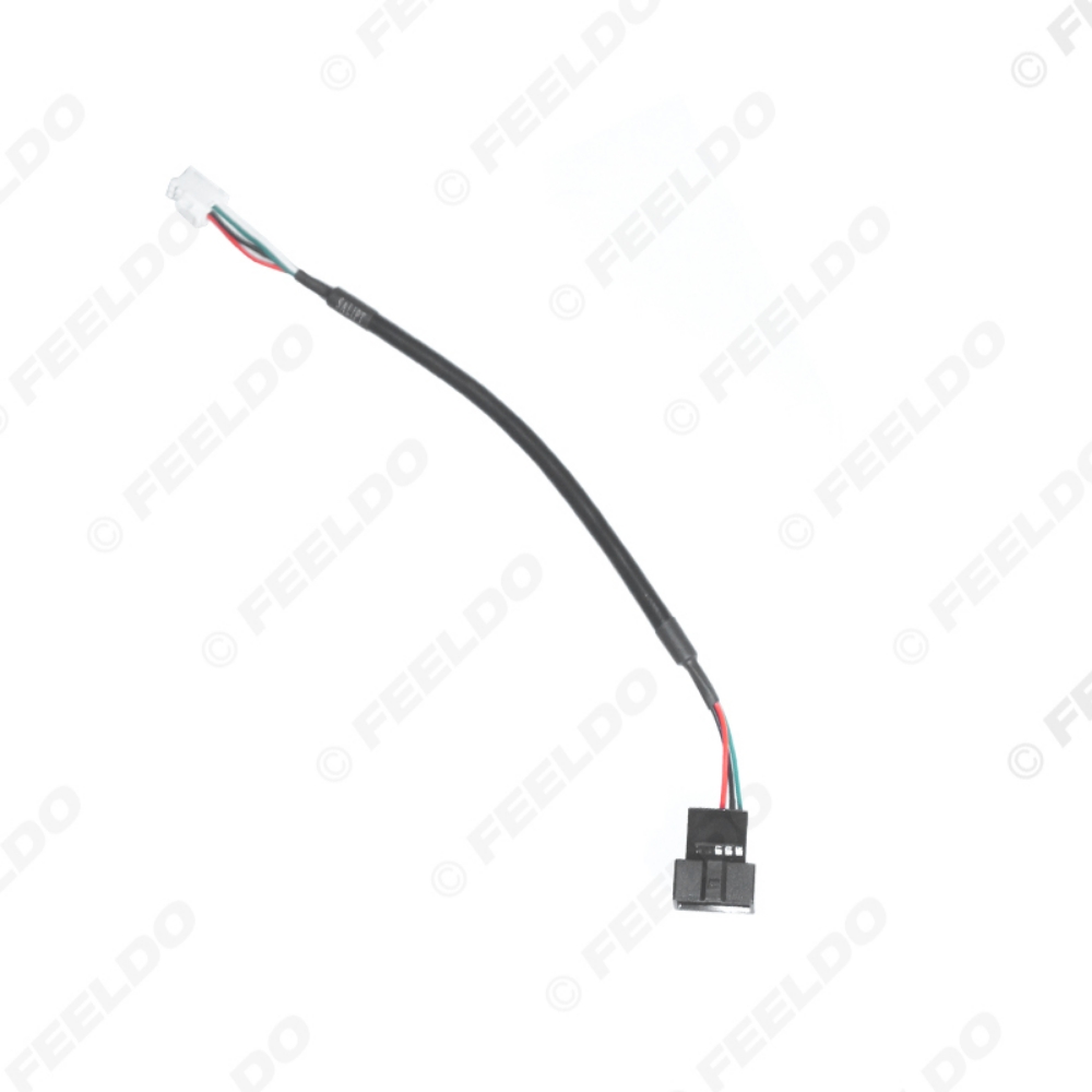 Picture of Car Audio Original Plug 4P Input Media Data Wire Car AUX Adapter For BaoJun 560/730 AUX Cable Adapter