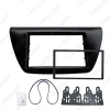 Picture of Car Stereo Radio 2Din Fascia Panel for Mitsubishi Lancer IX 2000-2010 Install Frame Face Frame Dash Bezel Kit  