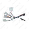 Picture of 16P Car Head Unit Wire Harness Adapter For Toyota OEM Car Radio Harness With 4-Terminal