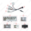 Picture of 16P Car Head Unit Wire Harness Adapter For Toyota OEM Car Radio Harness With 4-Terminal