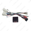 Picture of Car 16pin Audio Wiring Harness With Canbus Box For Mitsubishi Outlander Pajero Stereo Installation Wire Adapter