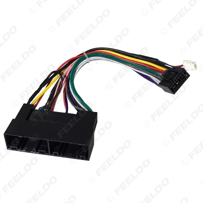 Picture of Car Radio Audio 16PIN Wiring Harness Adaptor For KIA Carens IX35 K2/K3/K4/K5 Power Calbe Wire Plug Harness