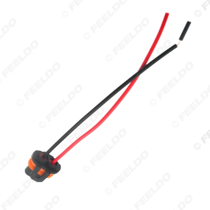 Picture of 1PC 12V 35W 55W Auto HID Conversion Kit Xenon Lamp Bulb Power Wire Harness Plug 9005/9006 LED Worklight Power Cable