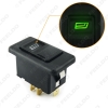 Picture of 1Pc Universal 5pins Electromobile Power Window Switch 12V/24V 20A with illumination indicator