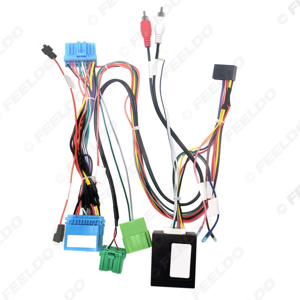 Picture of Car Stereo Audio 16PIN Android Power Cable Adapter With Canbus Box For Honda Odyssey 04-08 Wiring Harness
