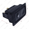 Picture of Universal 6Pins Auto Power Window Switch 12V/24V 10A With illumination Indicator Single Button