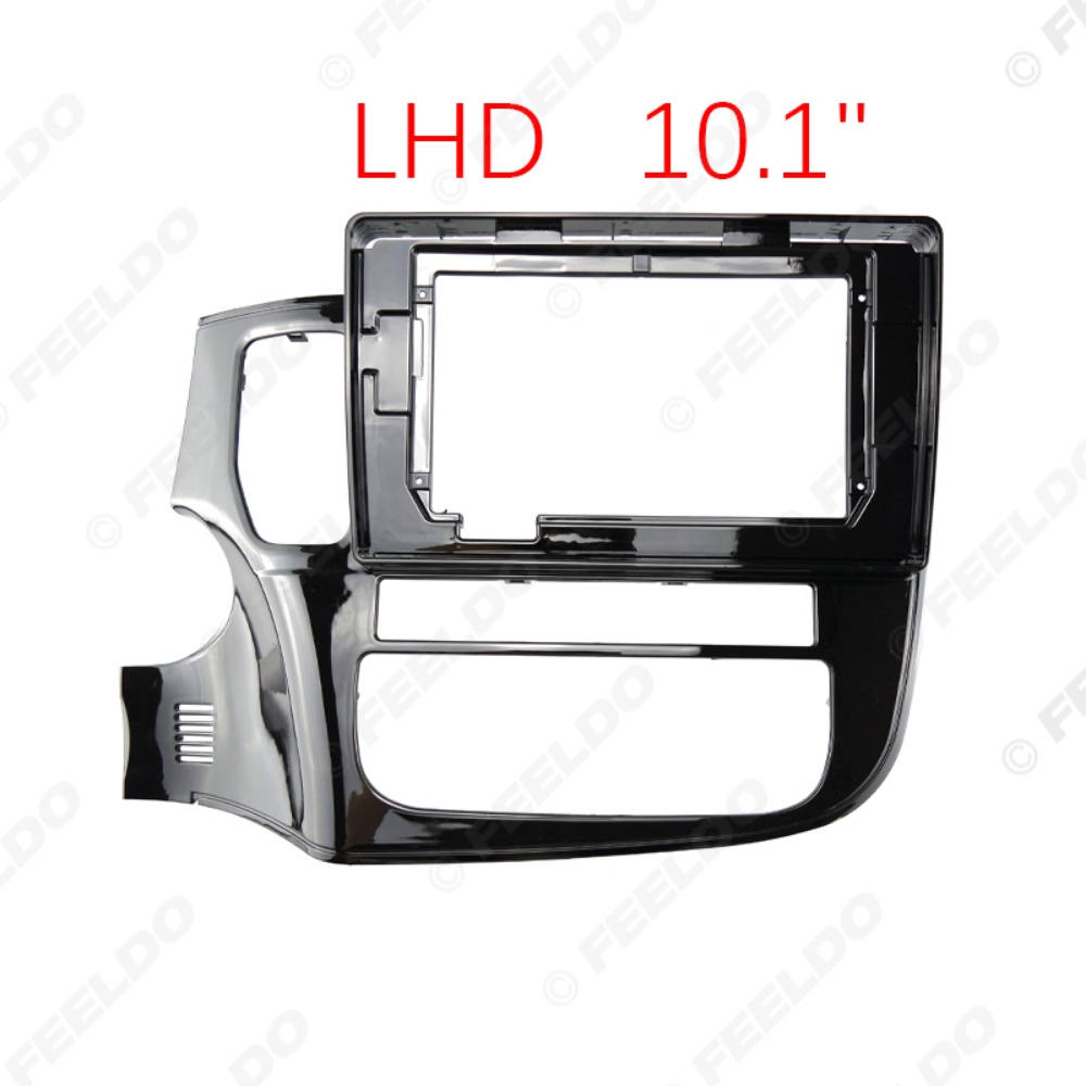 Picture of Car Audio 2Din Fascia Frame Adapter For Mitsubishi Outlander (LHD/RHD) Big Screen Installation Panel Frame Kit