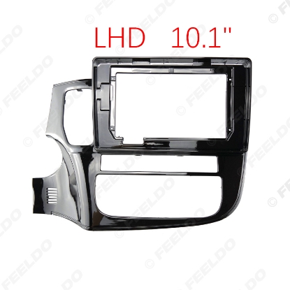 Picture of Car Audio 2Din Fascia Frame Adapter For Mitsubishi Outlander (LHD/RHD) Big Screen Installation Panel Frame Kit