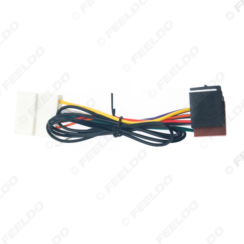 Picture of Car Audio Stereo ISO Wiring Harness Adapter For Nissan Infiniti 07-12 Install Aftermarket CD/DVD Stereo Wire Plug