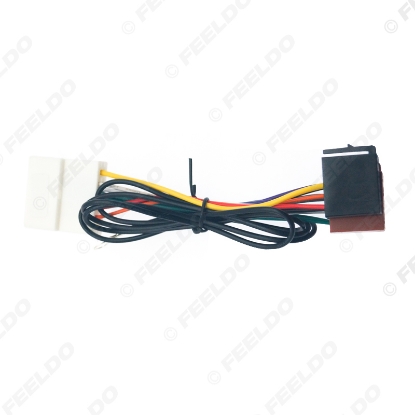 Picture of Car Audio Stereo ISO Wiring Harness Adapter For Nissan Infiniti 07-12 Install Aftermarket CD/DVD Stereo Wire Plug