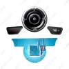 Picture of Car Stereo 9" Big Screen Fascia Frame Adapter For Ford Focus 12-17 2Din Dash Audio Fitting Panel Frame Kit