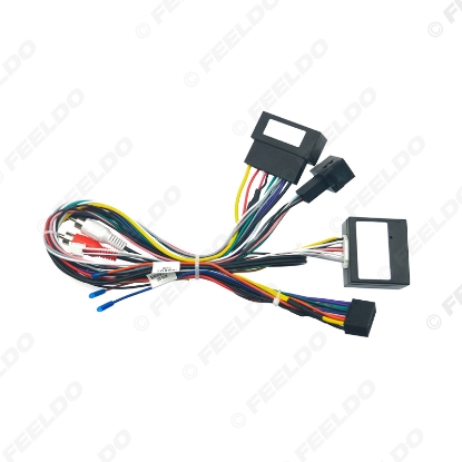 Picture of Car 16Pin Stereo Wiring Harness Canbus Support For Ford Fiesta (2012) Audio Radio Power Cable Adapter
