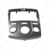 Picture of Gray/Black Car Radio Fascia Frame For KIA Forte(09-12)/Cerato(09-12)/Naza Forte Manual AC  Dashboard Panel Trim OEM 2DIN Size Reinstallation