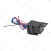 Picture of DC12V 40Amp 4Pin Car Alarm Relay With Wire Automotive Relay 4-hole Harness Socket Rated Current Car Automotive Alarm Relay