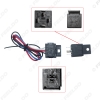 Picture of DC12V 40Amp 4Pin Car Alarm Relay With Wire Automotive Relay 4-hole Harness Socket Rated Current Car Automotive Alarm Relay