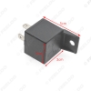 Picture of DC12V 40Amp 4Pin Car Alarm Relay With Wire Automotive Relay 4-hole Harness Socket Rated Current Car Automotive Alarm Relay
