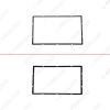 Picture of Car 2Din Stereo Dash Refitting Fascia Frame Adapter For Toyota Prius (LHD) 2009+ Radio Plate Frame Trim Kit