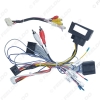 Picture of Car 16pin Android Radio Stereo Wiring Harness Cable With Canbus/Optical Fiber Box For Volkswagen Touareg(02~10)