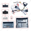 Picture of Car 16pin Android Radio Stereo Wiring Harness Cable With Canbus/Optical Fiber Box For Volkswagen Touareg(02~10)