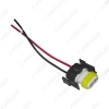 Picture of 1PC Car Headlight Ceramic Socket Wire Connector For H11 H8 H9 LED HID Light Wiring Harness Plug