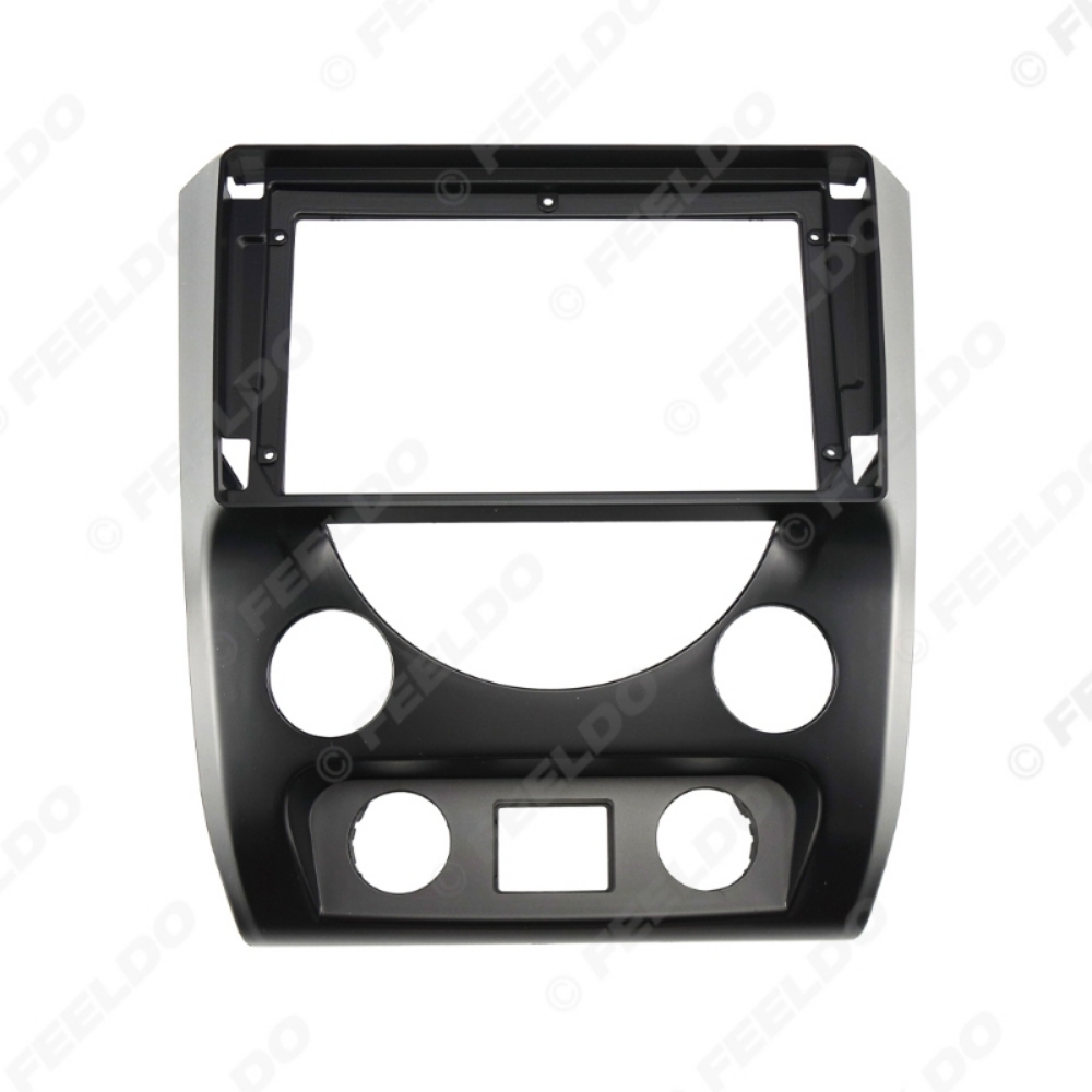 Picture of Car Audio 9" Big Screen Fascia Frame Adapter For Ssangyong Rexton (14-2016) 2Din Dash Installation Panel Frame Kit