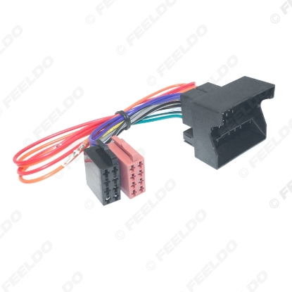 Picture of Car CD Radio Audio ISO Wiring Harness Adapter for Mercedes-Benz (04+) Opel (03+) Auto ISO Head Units Wire Cable